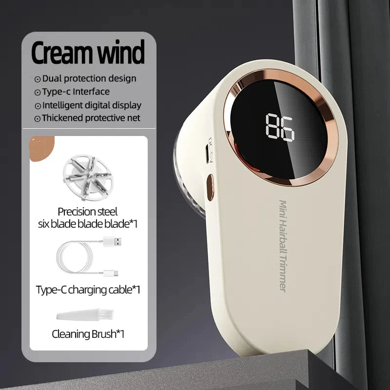 Lint Remover USB Charging Electric Pellet Machine High-Speed Portable Clothes Lint Trimmer