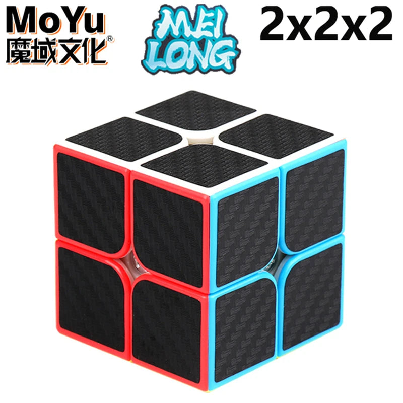 MoYu Meilong Magic Cube 3x3 2x2 4x4 Speed Puzzle Gift