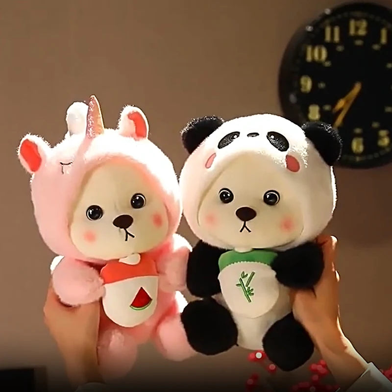 Crossdressing Capibara Unicorn Panda Plush Doll Gift