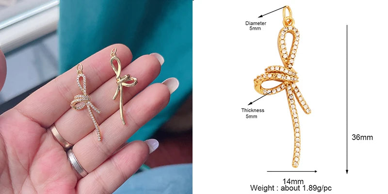 Sweet Colorful Sun Rose Flower Charm Pendant 18K Gold Necklace