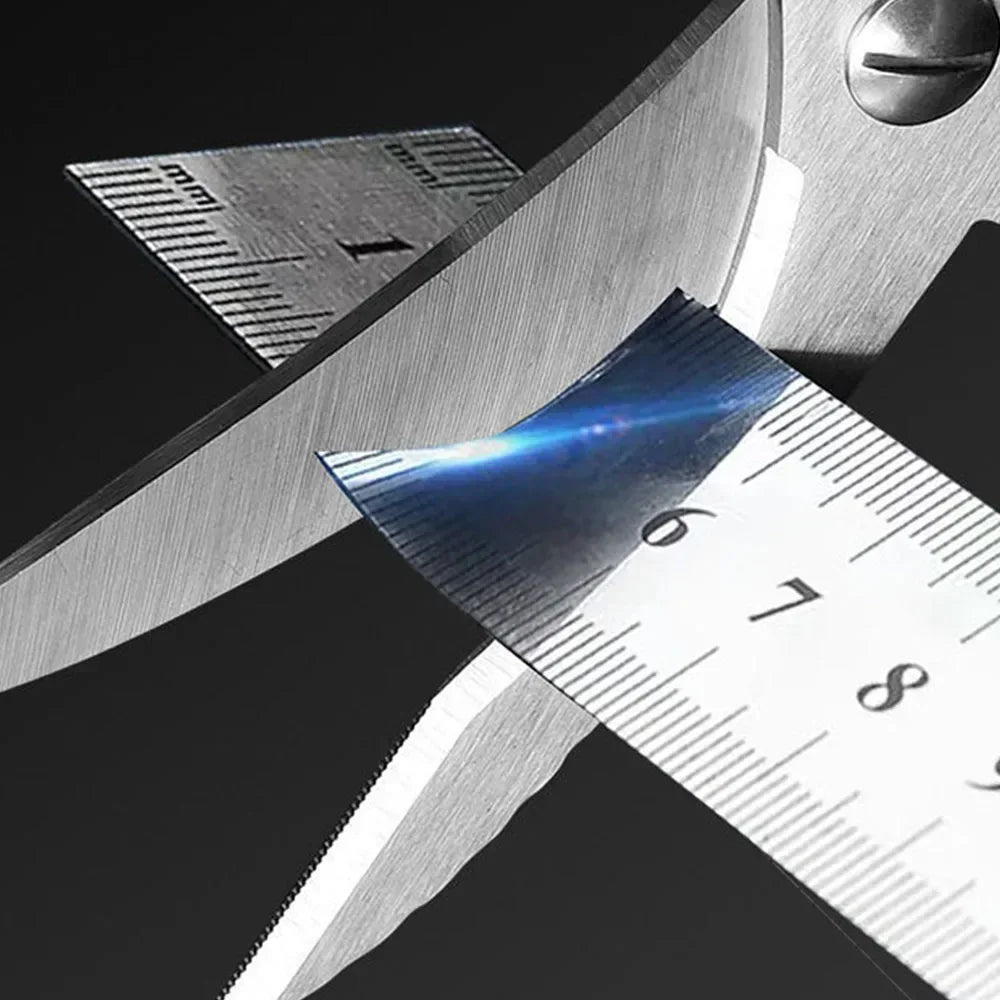 Multipurpose Stainless Steel Kitchen Scissors Ultra Sharp for Chicken Fish and Bone Cutting