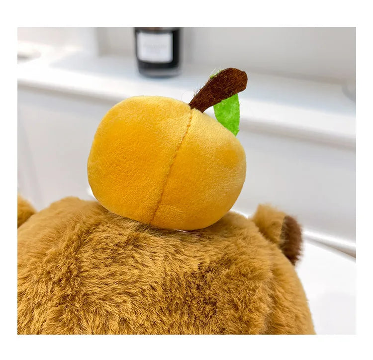 Capybara Plush Backpack Kawaii Mini Knapsack Bag for Kids