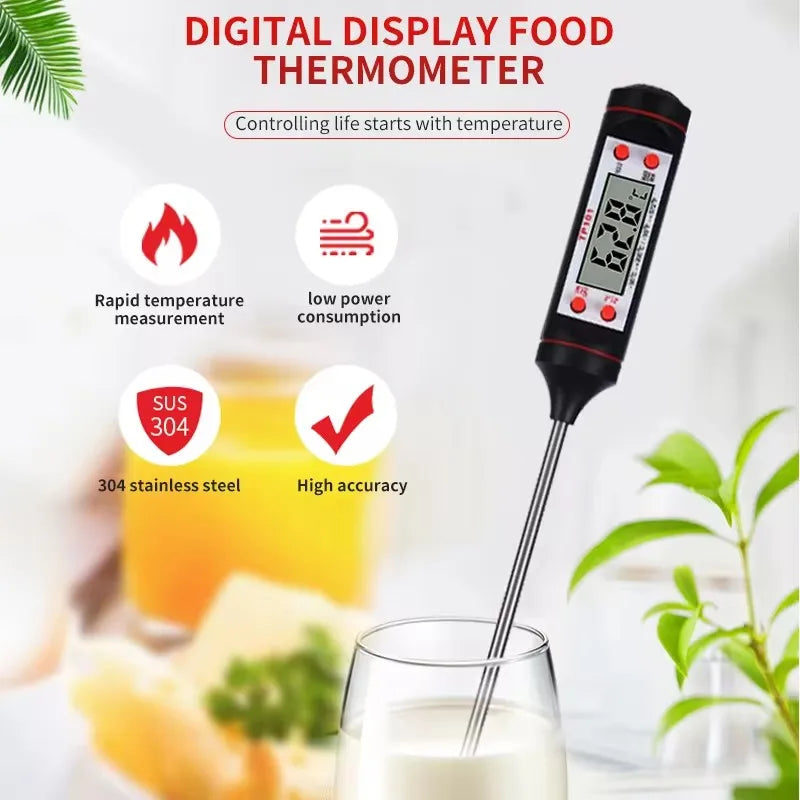 Home Kitchen Digital Meat Temperature Gauge for Cooking