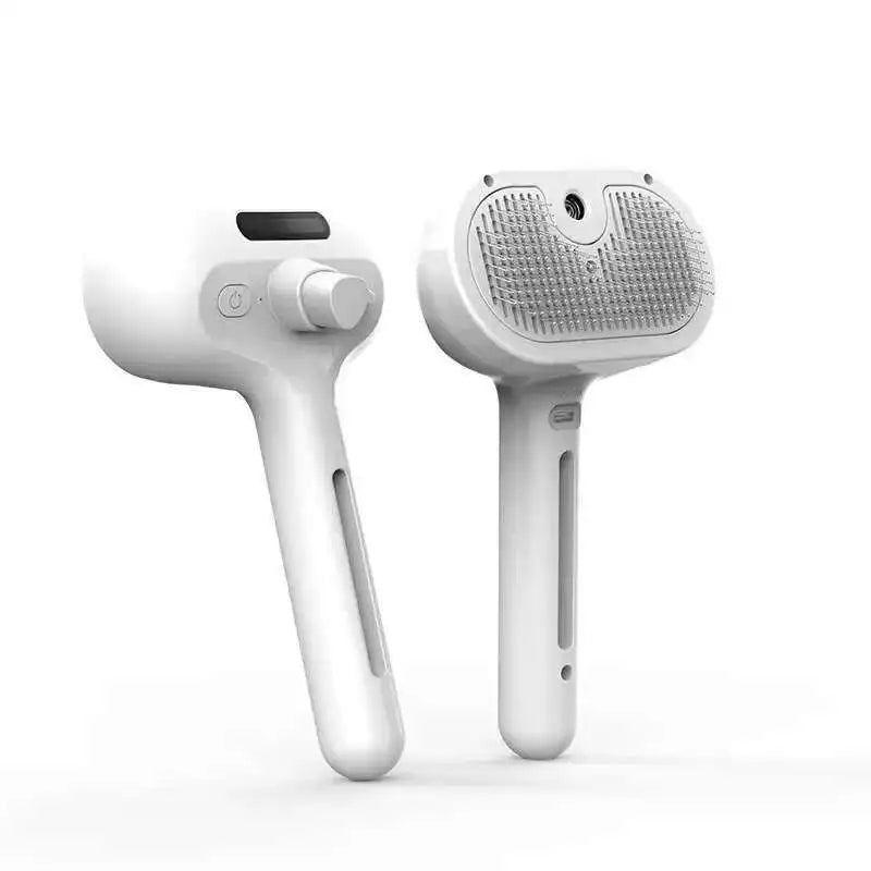 3 In 1 Pet Spray Grooming Comb Steamy Floating One Click Hair Removal Cleaning Steam Brush Styling for Dogs Cats Accessories