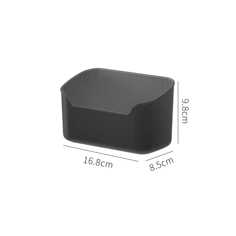 Rectangular Desktop Cosmetic Storage Drawer Stackable Organizer