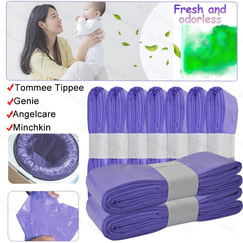 1/5/10Pcs Diaper Pail Refills Bags For Angelcare Sangenic Munchkin