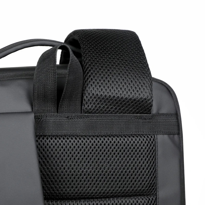 Rilibegan Men Travel Backpack Oxford Big Capacity USB Charge