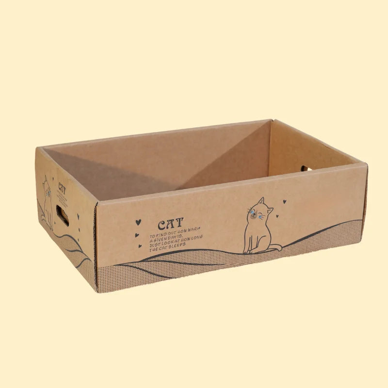 6-Pack Cat Scratching Posts, 13" Wide Extra Large, Reversible Cardboard Scratching Posts for Large, Medium, and Small Cats