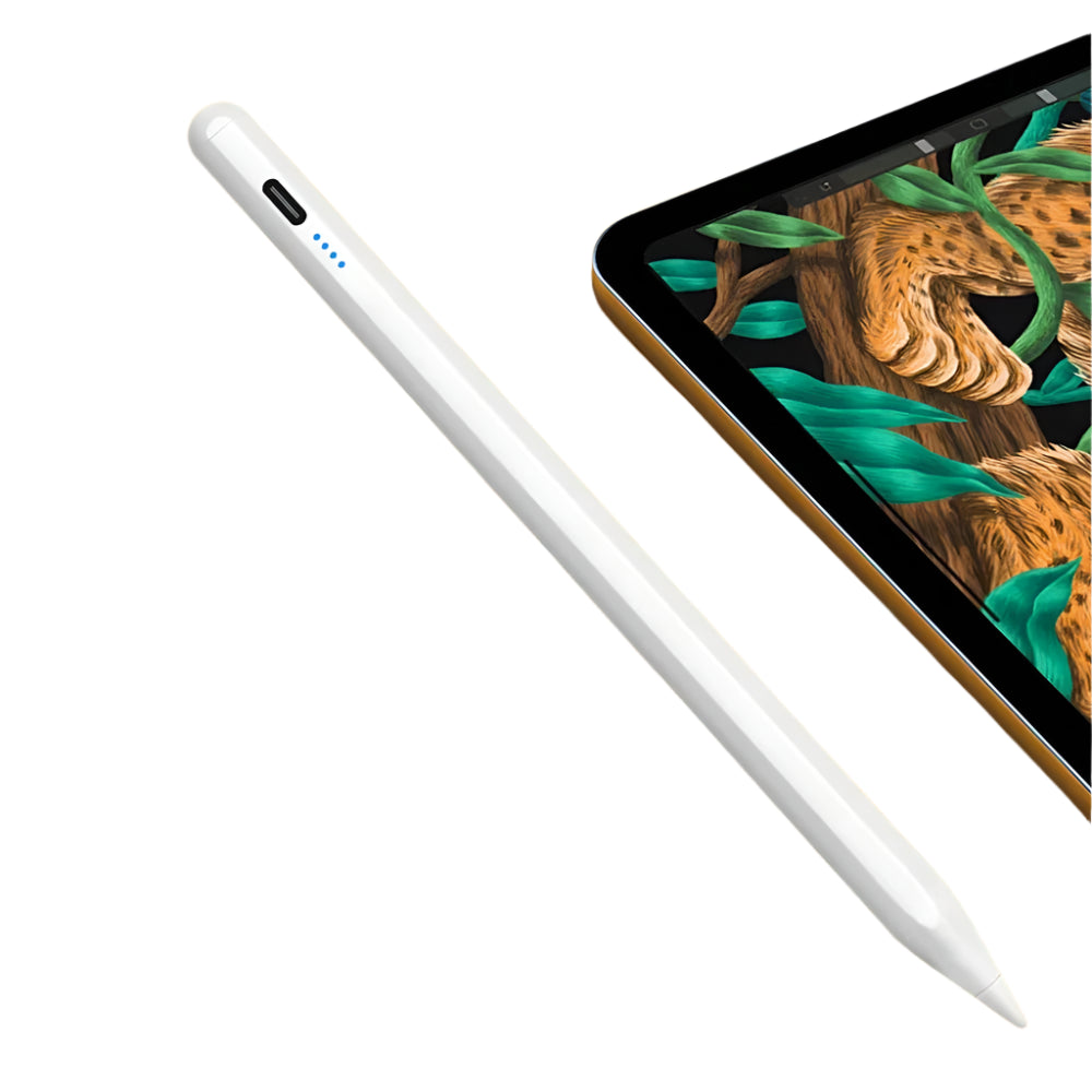 Stylus Pen for Apple iPad with Palm Rejection and Power Display