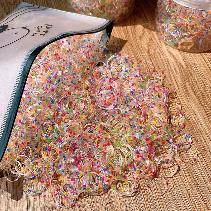 Girls Disposable Rubber Band Scrunchies Cute Baby Hair Accessories