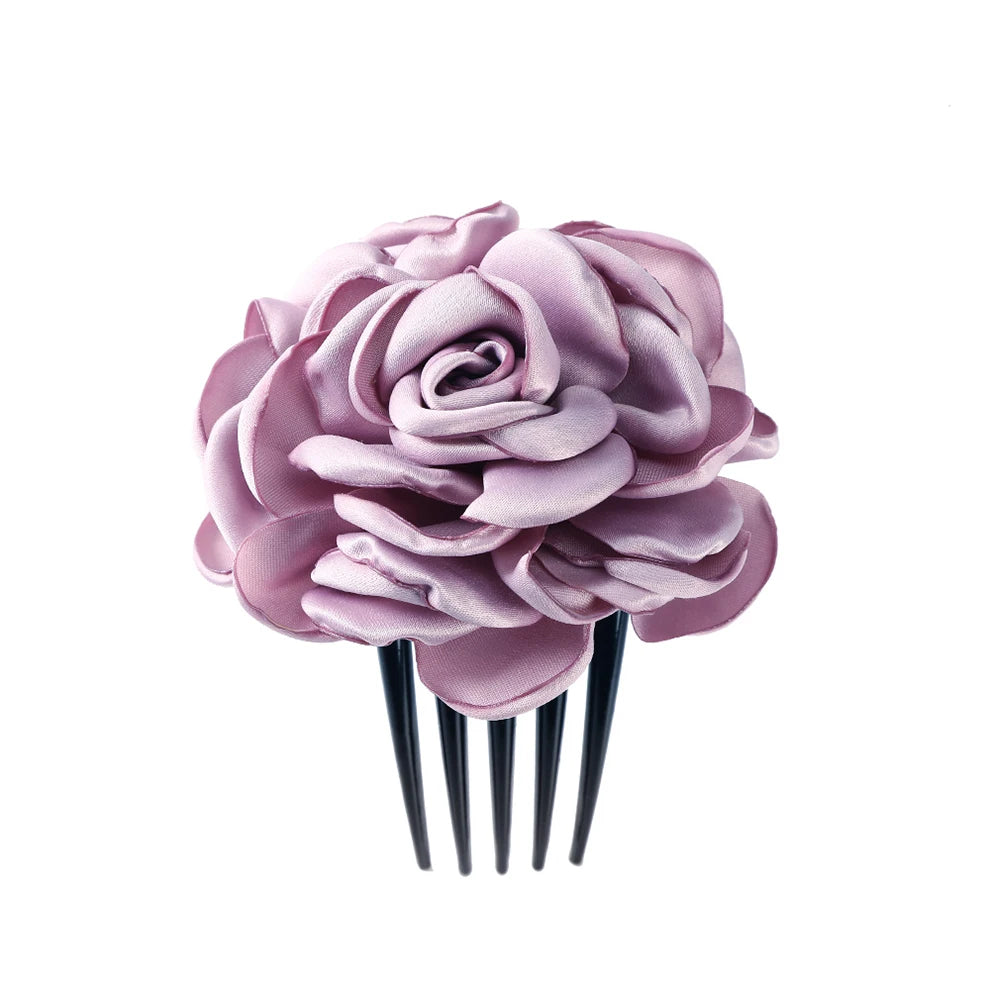 Molans Bridal Flower Hair Combs Wedding Floral Hairpins for Women