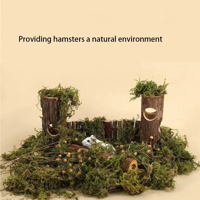 Natural Pet Toy Grinding Cleaning Chew Toy Small Pets Toys For Hamster Rabbit Grinding Products Made of Apple Tree Wood