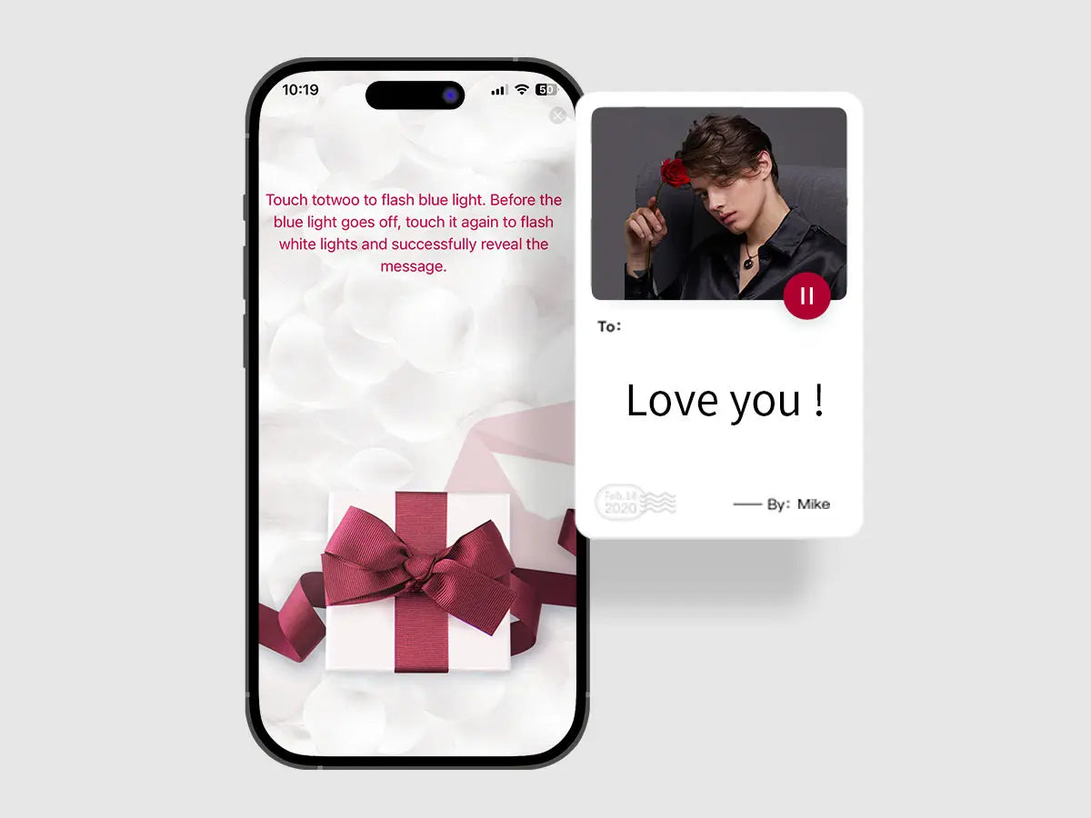 TOTWOO Touch Single Bracelet - Long Distance Love Smart Jewelry