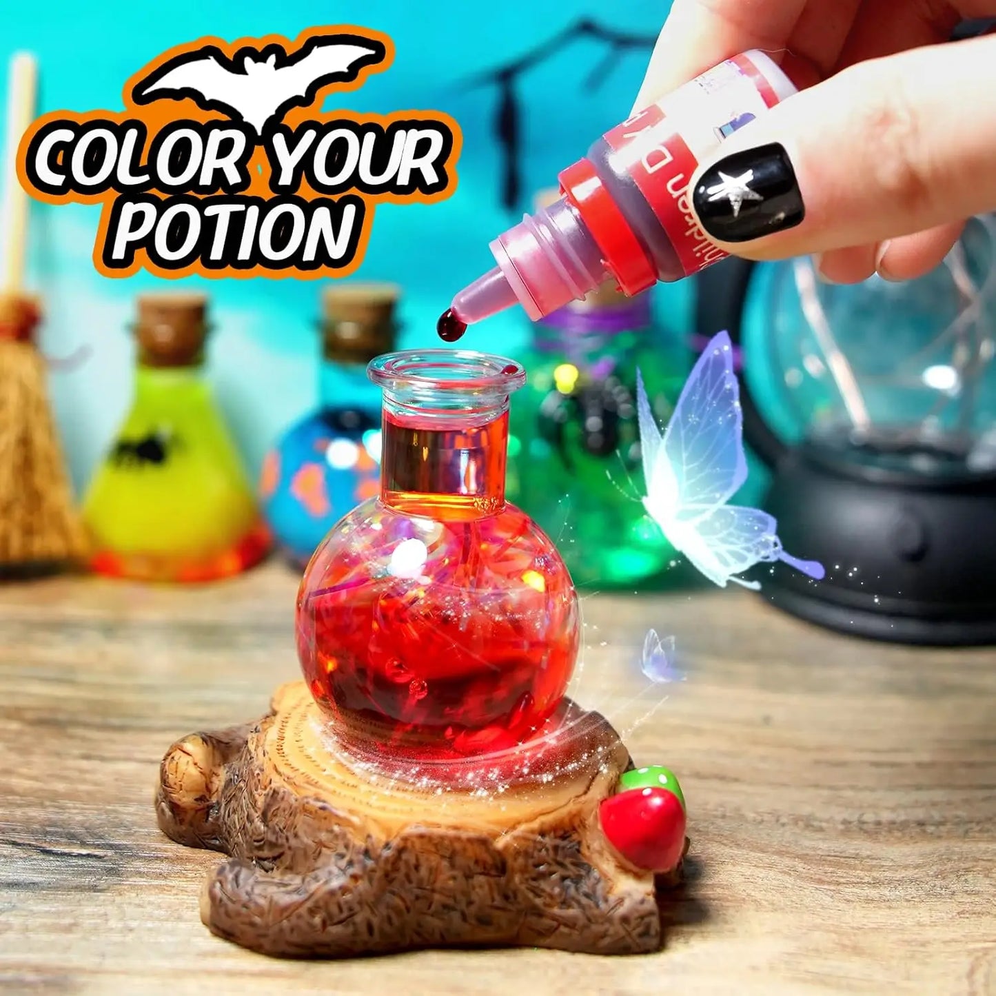 DIY Fairy Magical Potions Kit for Kids - Color Changing and Freezing Potions Art Craft Science Experiment Set
