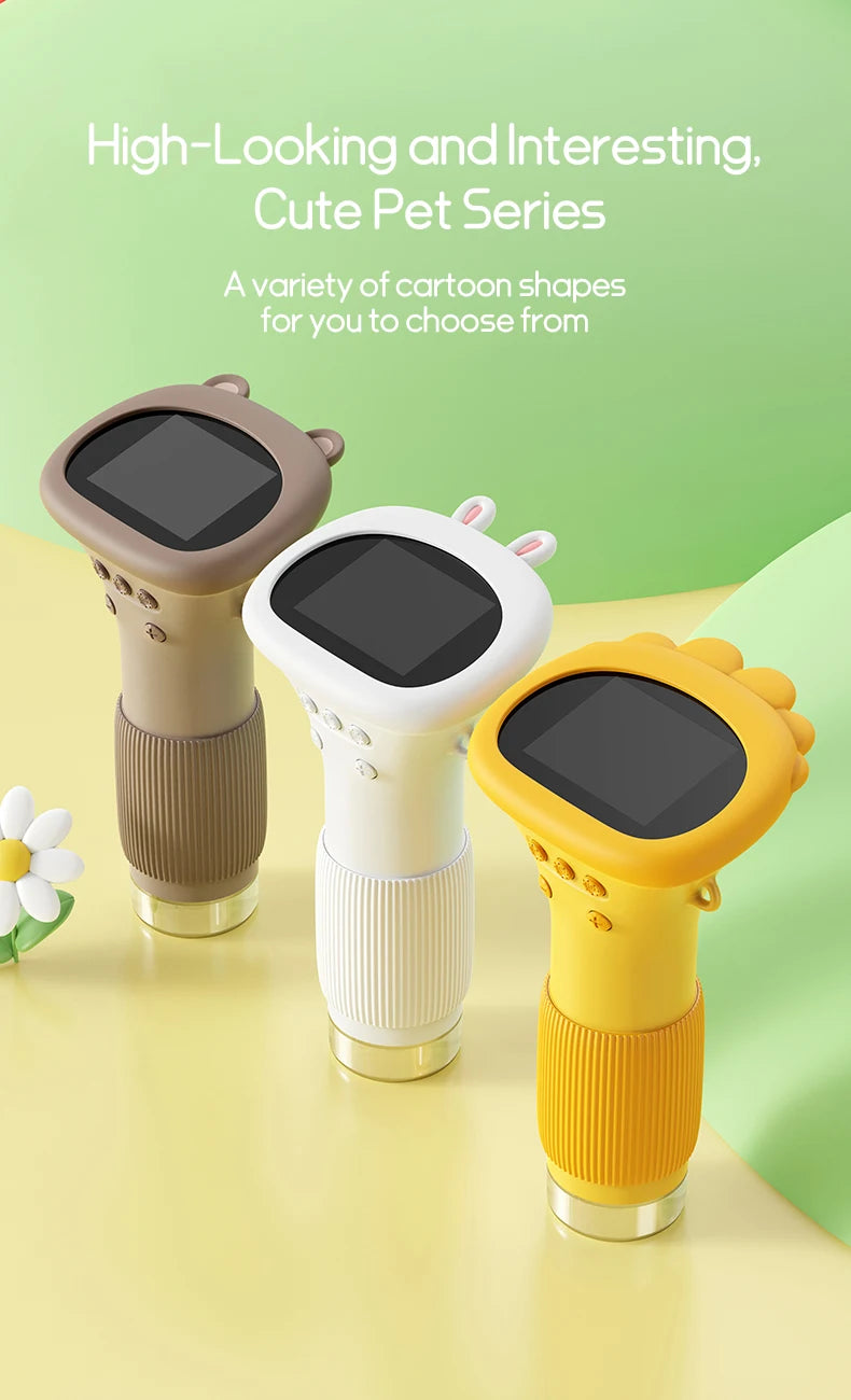 Kids Portable Digital Microscope 1000X Magnification with 2 Inch IPS Screen and 8 Adjustable LED Lights