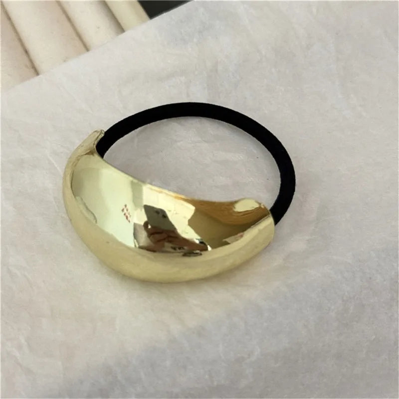 New Fashion Metal Irregular Double-Layer Hair Bands Ropes