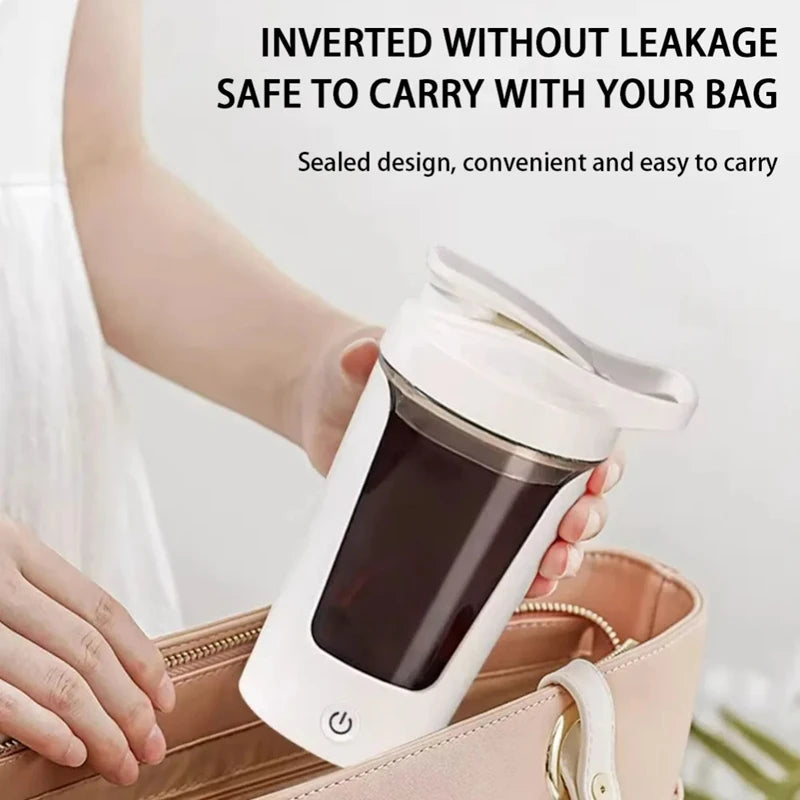 USB Shaker Cup β 450ml Rechargeable Electric Protein & Meal Replacement Mixer for Gym & Travel