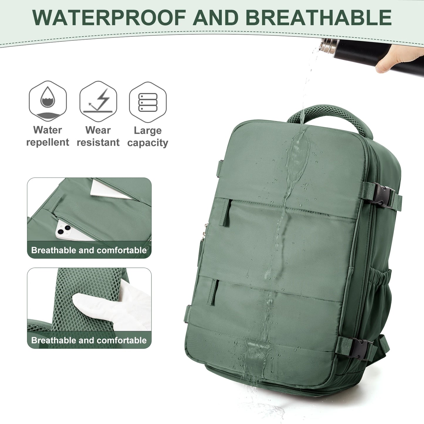 Backpack 40x20x25 β Versatile Cabin Bag for Travel