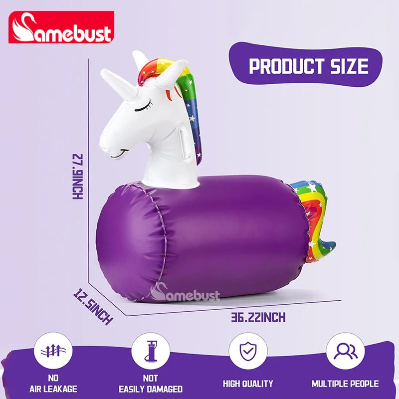 Camebust Inflatable Hopping Bouncer for Toddlers Unicorn Horse Dinosaur Ride On Toy for Active Play and Imagination