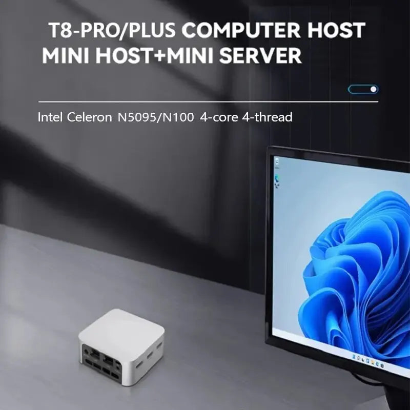 FIREBAT T8 Pro Plus Mini PC Intel Celeron N5095 8GB 16GB 256GB 512GB