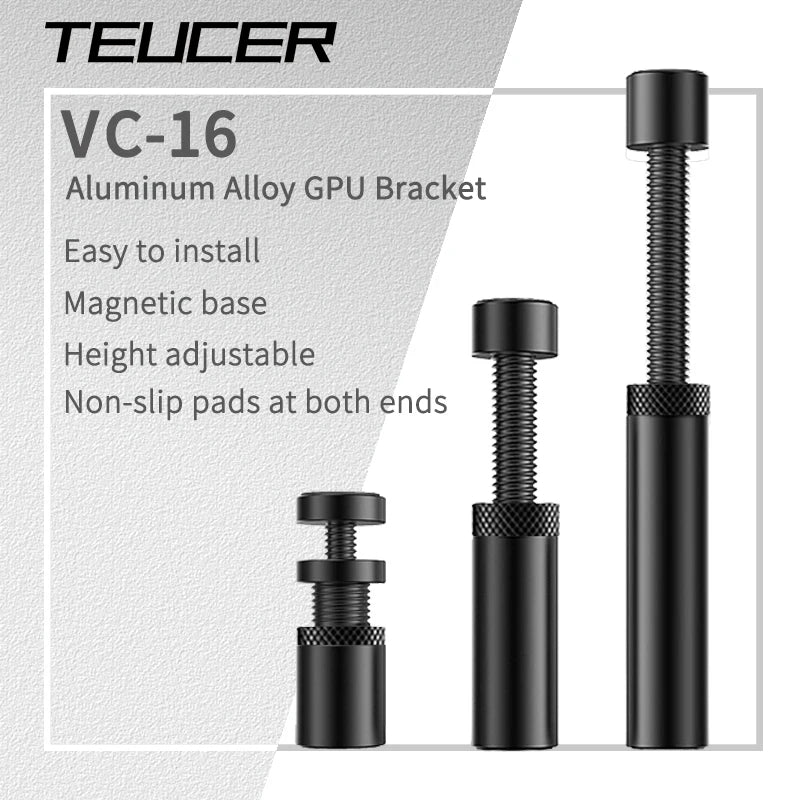 TEUCER VC-16 GPU Holder Telescopic Rotating Magnetic Stand