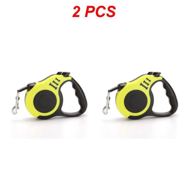 3m Dog Leash for Small Dogs Cat Automatic Retractable Durable Nylon Lead Puppy Outdoor Travel Walking Hiking Traction Rope