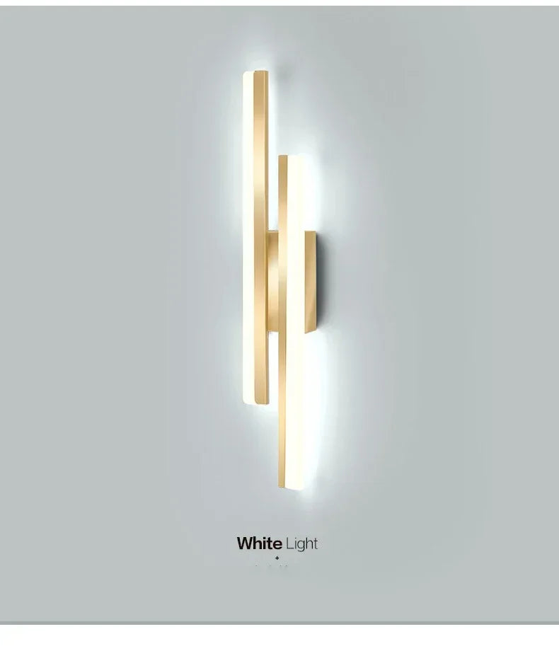 Modern LED Acrylic Wall Light Sconce for Bedroom and Hallway Decor
