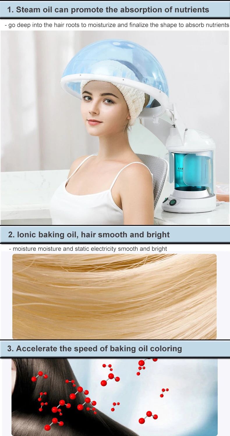 Face Hair Steamer Machine Humidifier Hot Nano Mist Sprayer