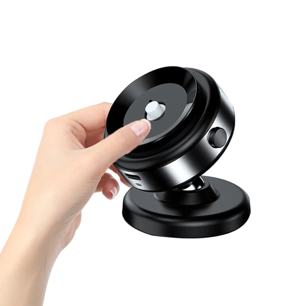 Magnetic Phone Holder Universal Vacuum Adsorption Bracket 360 Rotatable Phone Mount for iPhone Samsung Xiaomi