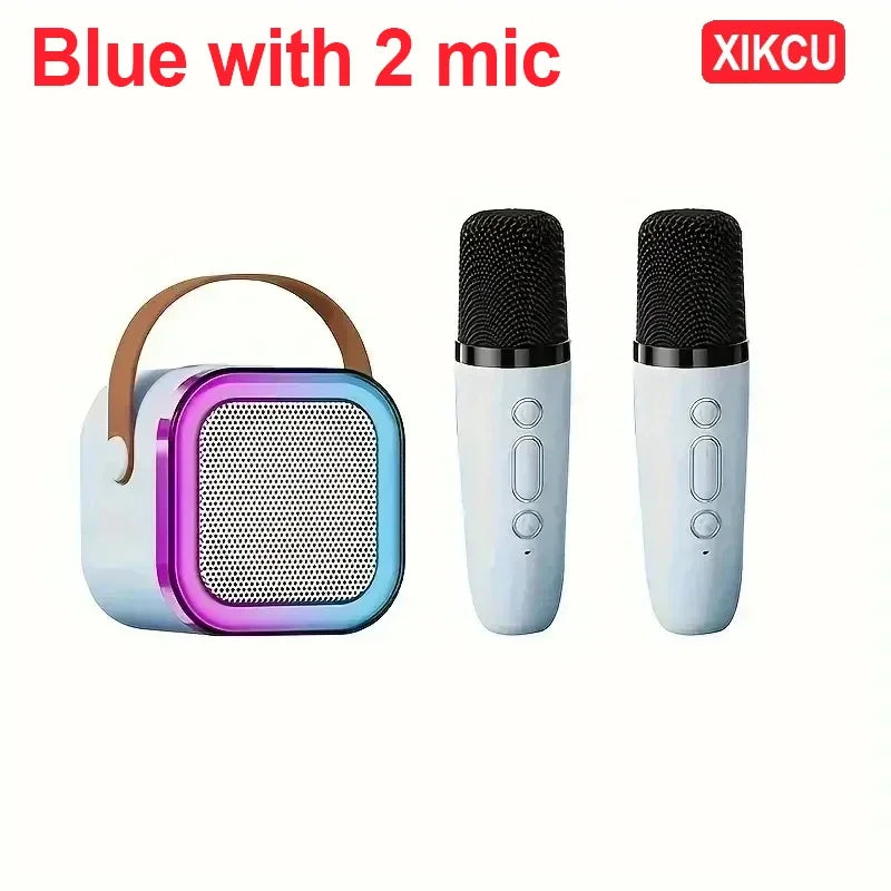 Portable Bluetooth 5.3 Karaoke Machine – Wireless PA Speaker System