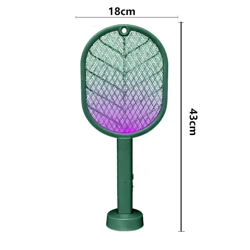 1pc Electric Mosquito Killer Swatter USB Rechargeable Safe Trap