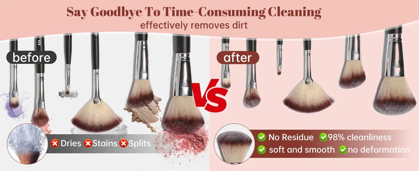 3 In 1 Electric Makeup Brush Cleaner With Brush Dryer