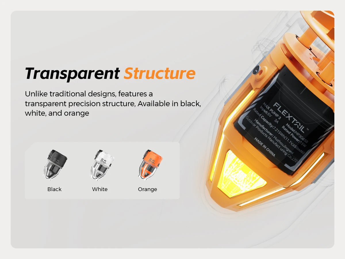 FLEXTAIL MAX PUMP 3 Electric Air Pump for Camping Gear
