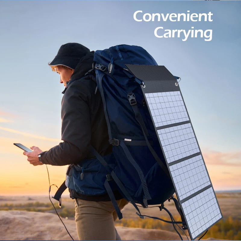600W 1000W 18V Foldable Solar Panel Charger for Camping