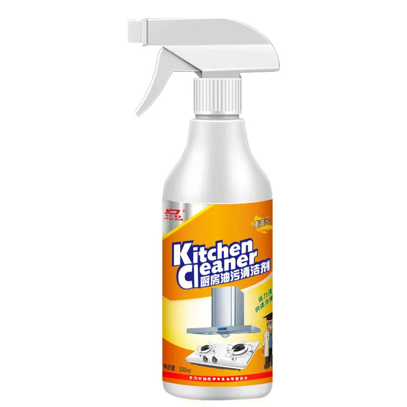 Heavy Oil Cleaner Kitchen Degreaser Powerful Stain Remover for Grills Ovens and Cooktops