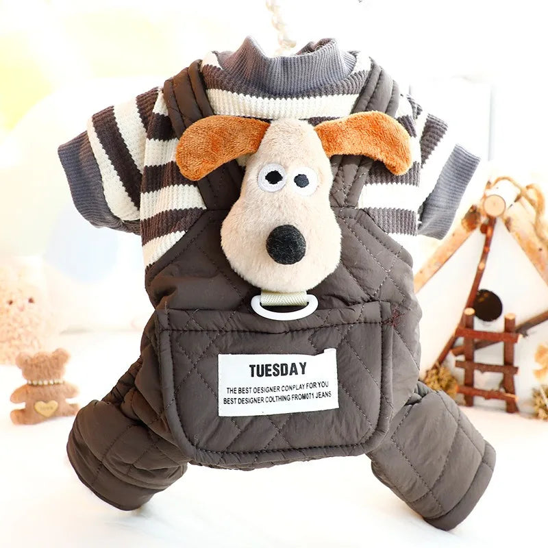 Winter Pet Dog Vest Jacket for Small Medium Dogs Cats pet Warm Cotton Clothes Puppy Yorkie Chihuahua Coat Maltese Bulldog wear