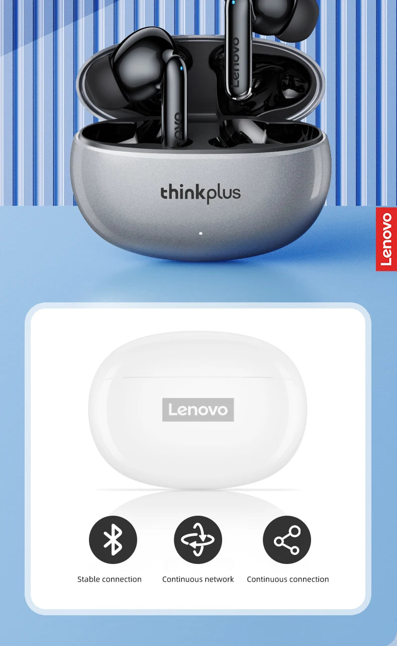 Lenovo Thinkplus XT88 In Ear Bluetooth Earphones With Dual Microphones And Bass HIFI Sound