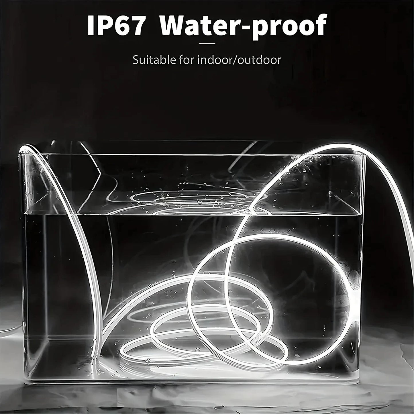 Touch Sensor LED Strip Lights Neon Sign USB Dimmable Waterproof Flexible Tape Bedroom Backlight DIY Decor