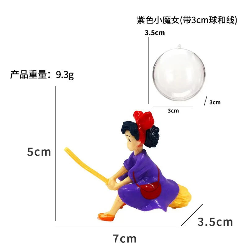 Cartoon Fish Tanks Decor Mini Diver Simulated Floating Mermaid Aquarium Fish Tank Decoration Kiki Pendant Aquarium Accessories