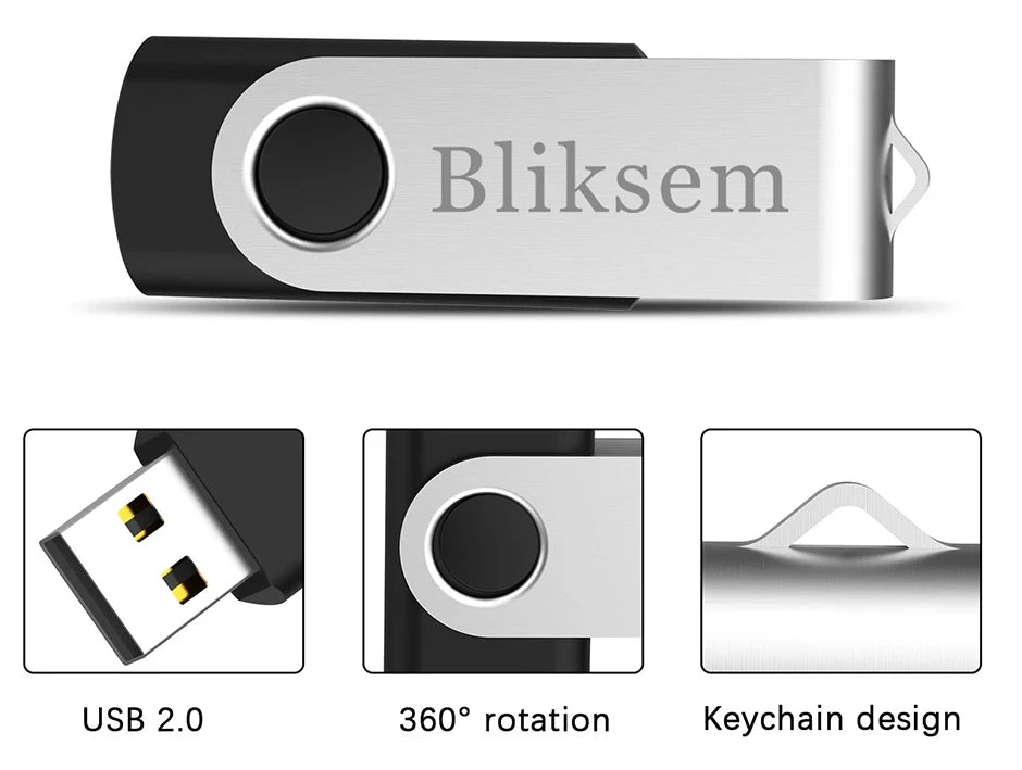 Bliksem Pendrive 64GB USB Flash Drive for PC Mobile Use