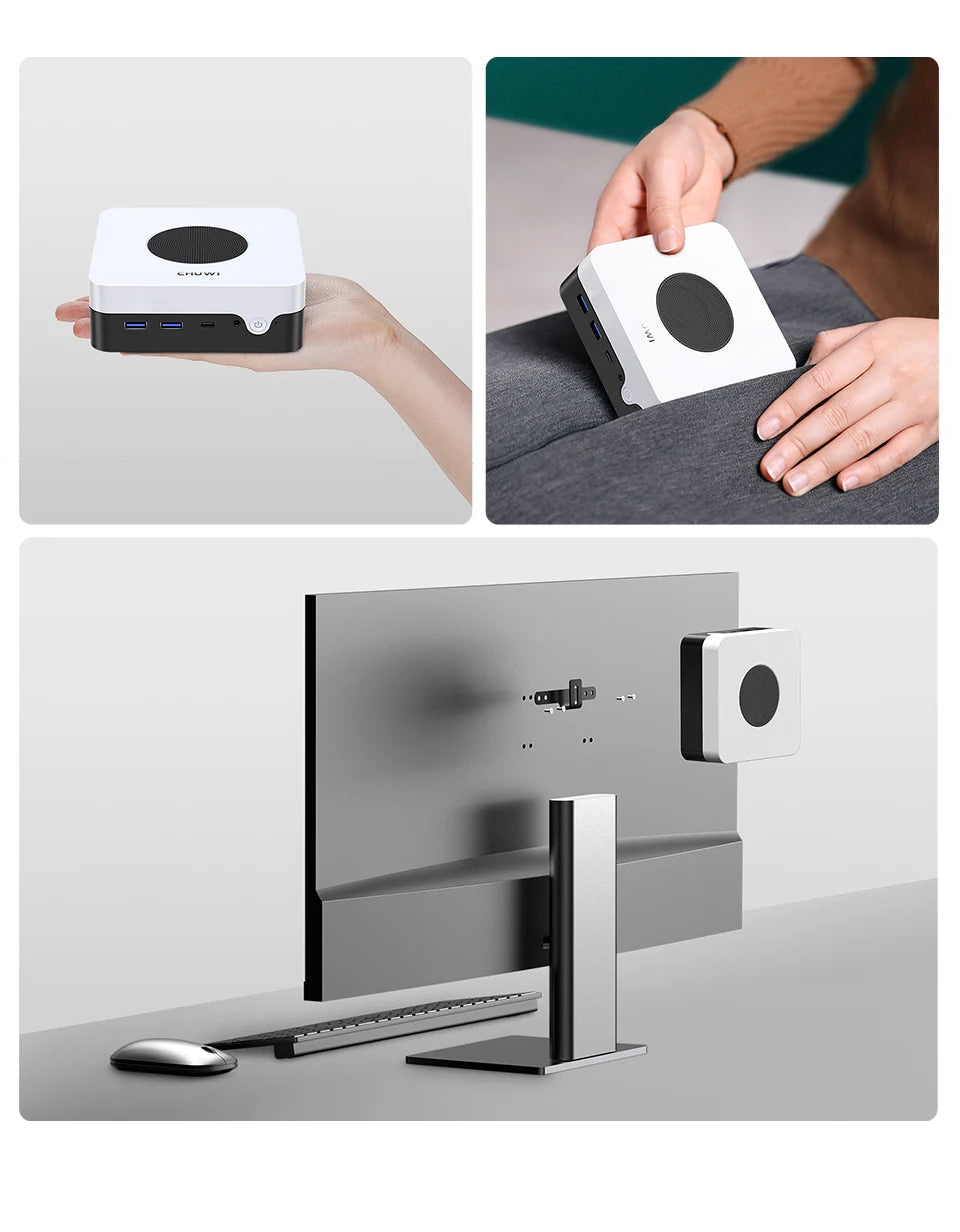 CHUWI LarkBox X Mini PC 12GB RAM 512GB SSD Intel N100 Game PC UHD Graphics WiFi 6 Desktop