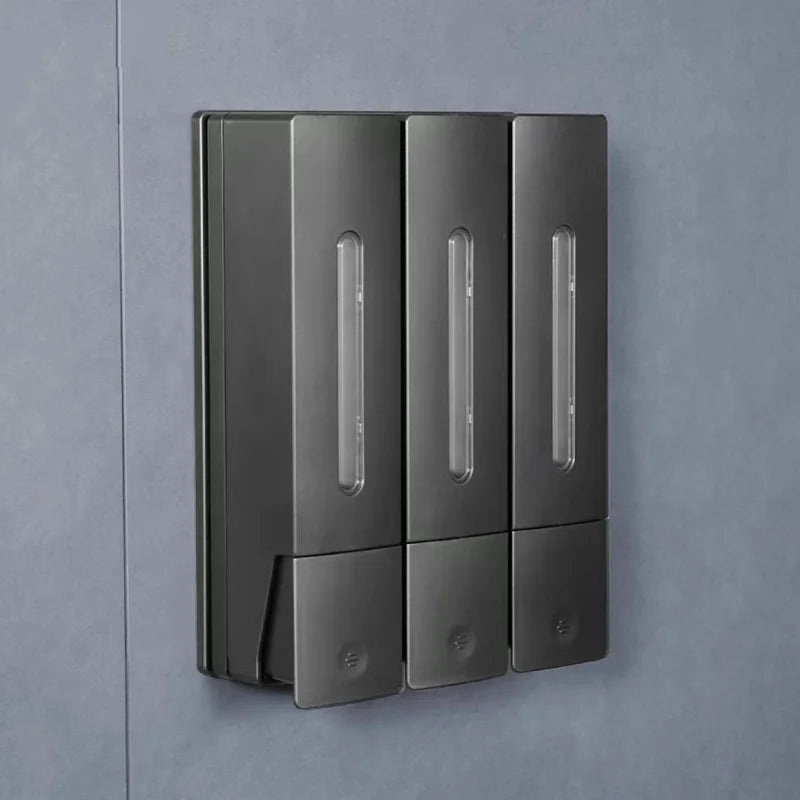 400ml Wall Mounted Manual Soap Dispenser for Hand Soap and Shampoo Ideal for Home and Hotel Use