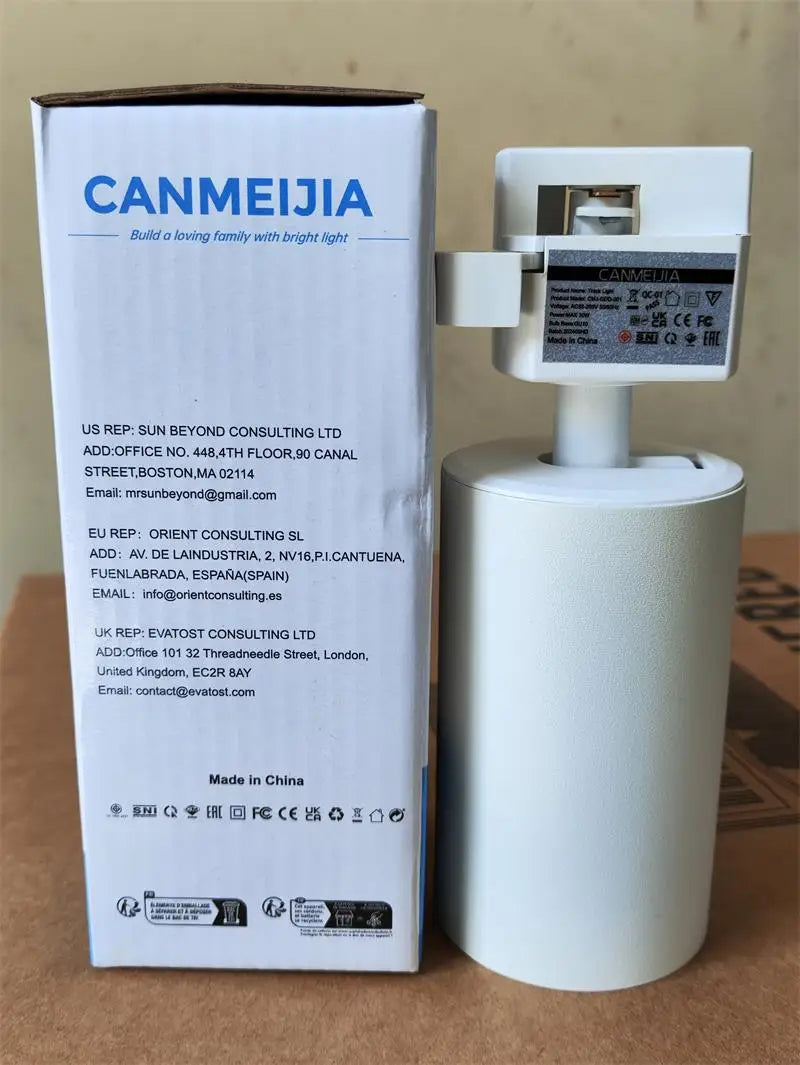 Dimmable GU10 Track Light Set Smart Home Spotlights Adjustable Ceiling Rail Lighting for Kitchen and Living Room