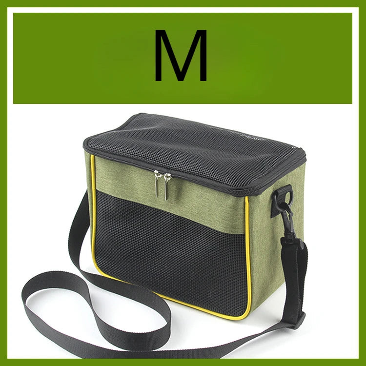 Squirrel Out Backpack Small Pet Breathable Handbag Crossbody Pet Bag Marmot Totoro Tote Bag