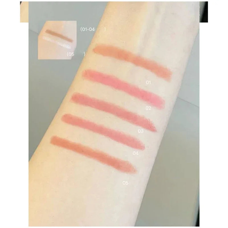 Flortte Waterproof Matte Lipliner Lip Pencil Double Ended Moisturizing Contour Tint for Long Lasting Non-Stick Finish