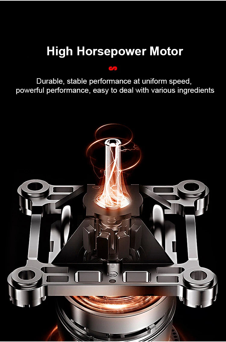 2000W Heavy Duty Commercial Blender – High Power Ice Smoothie Maker