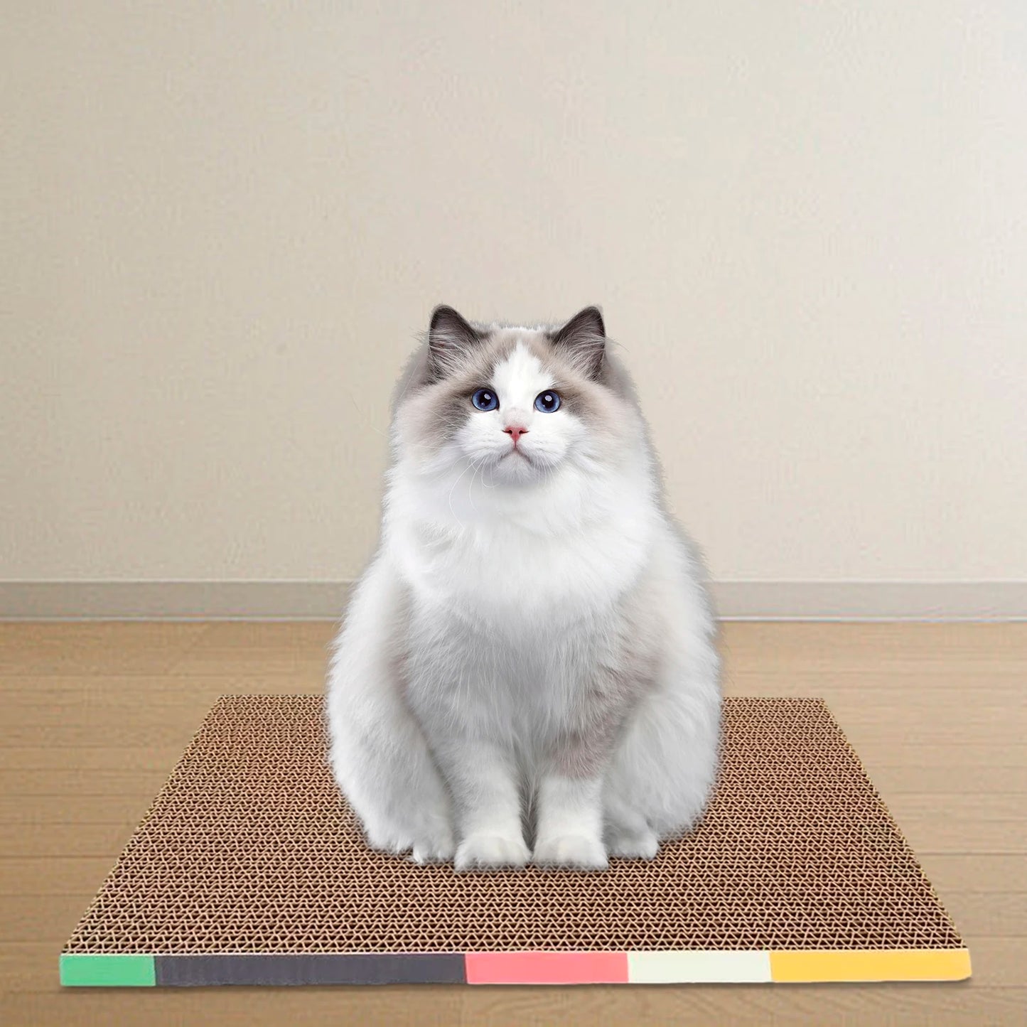 Cat Scratchers Cardboard Cat Scratching Board Durable Grind Claws Corrugated Paper Pets Sofa for Indoor Cats Kittens 고양이 스크래처