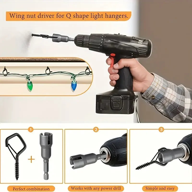 10-Pcs Square Snap Safety Hooks for Sturdy Anti-Drop Bonsai