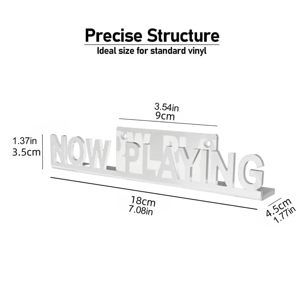 Floating Vinyl Record Shelf Acrylic Wall Mounted Display Rack