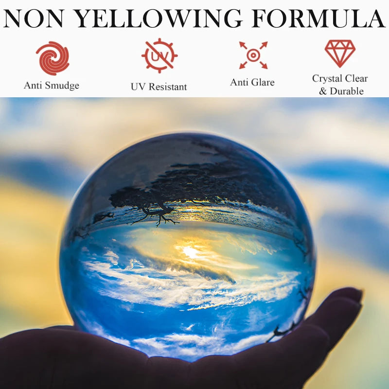 1:1 Ratio Crystal Clear Epoxy Resin Kit Anti-Yellowing Formula for DIY Jewelry and Resin Art